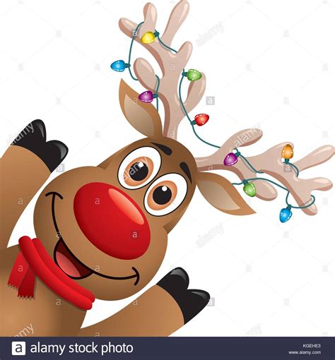 Funny christmas cartoon pic are celebration essentials that you must opt for if you desire superior decoration during the holidays. Vettore di disegno di natale di divertenti dal naso rosso ...