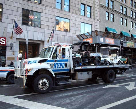 Nypd Police Tow Truck City Hall Area New York City Flickr