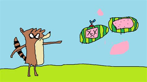 Rigby Karate Chops Cocomelon By Thesuperawesomedude On Deviantart