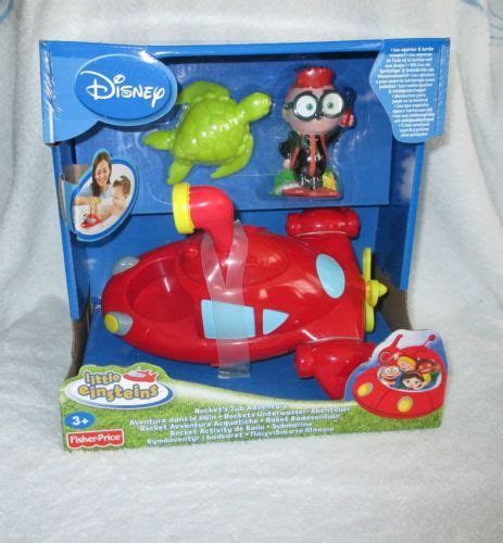 Disney Little Einsteins Pat Pat Rocket Submarine Bath Tub Toy New Us