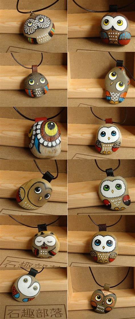 * you can ask for custom 5 figures painted on 1 pebble at this price! 60 Easy Rock Painting Ideas For Inspiration