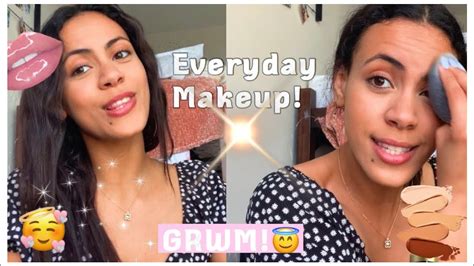 5 Minute Everyday No Foundation Makeup Routine For Beginners Grwm