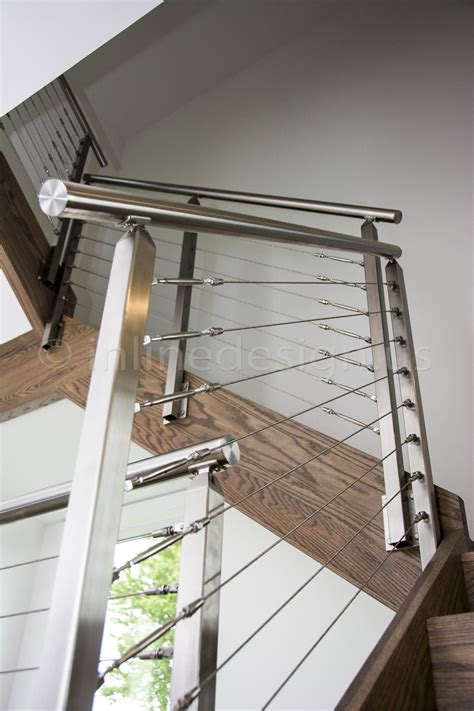 They're topped with crystal clear acrylic lids for easy. Lanoka - NJ | Stainless steel staircase, Stainless steel ...