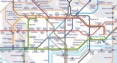 Elizabeth Line London Tube Map Shows How Capital S Underground Will