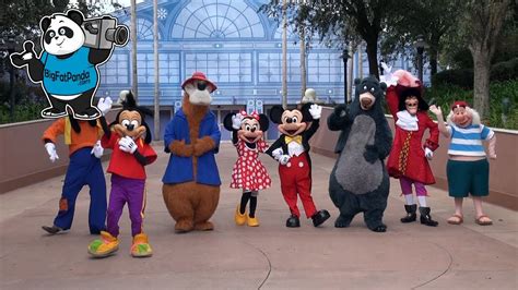 Best Surprise Group Character Meet And Greet Epcot Walt Disney World