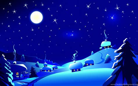 Christmas Night Wallpaper 77 Pictures