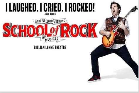 School Of Rock The Musical London Theatre Show