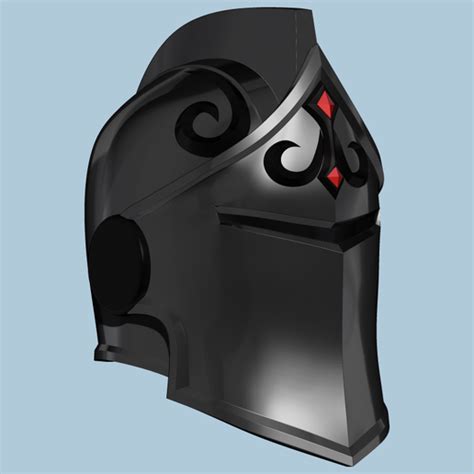 Stl File Fortnite Black Knight Helmet・3d Print Design To Download・cults