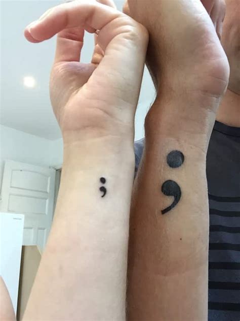 85 Inspiring Semicolon Tattoo Ideas That You Will Love