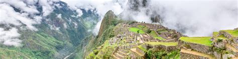 Machu Picchu A Peruvian Historical Sanctuary And A Unesco World Heritage Site One Of The New