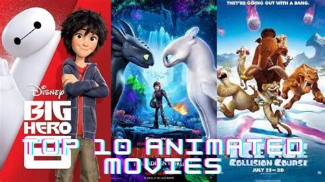 Top 10 Best Animated Movies Best Hollywood Animated 2021 Youtube