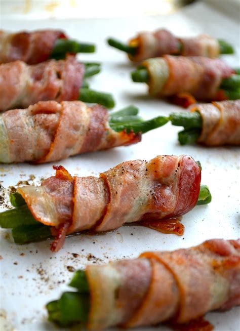 Almost any kind of meat cooked in the oven, is even better cooked in the smoker and this includes lamb, ham, beef, pork, and even fish and seafood. A Beauty Moment: Favorite Side Dish: Bacon Wrapped Green ...