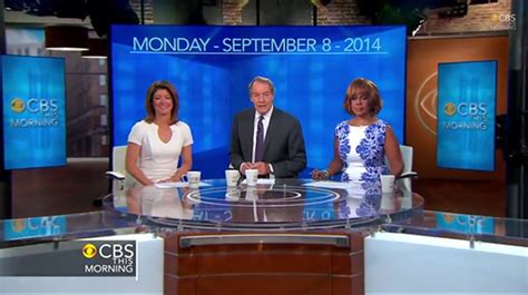 Cbs This Morning Updates Show Open Newscaststudio