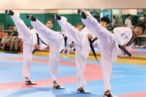 Korean Olympic Taekwondo Team Gluck Taekwondo Olympic Taekwondo