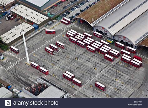 Hammers join race europe virtual challenge 2021. Aerial view of West Ham Bus Garage Stock Photo: 77766345 ...