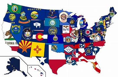Flags State Ranked Flag States United Map