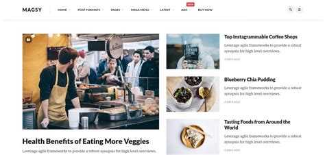 Best Wordpress Blog Magazine News Themes Premium