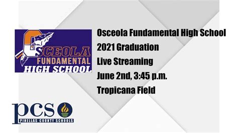 Osceola Fundamental High School Graduation 20 21 Youtube