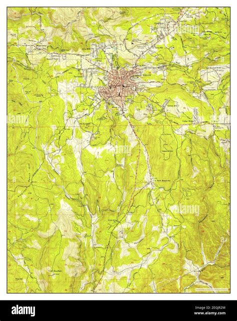 Grass Valley California Map 1949 124000 United States Of America