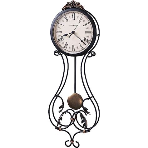 Howard Miller York Station Wall Clock 625 299 2125 Inch Wrought Iron