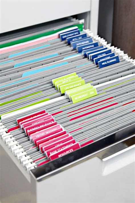 20 File Drawer Organization Tips