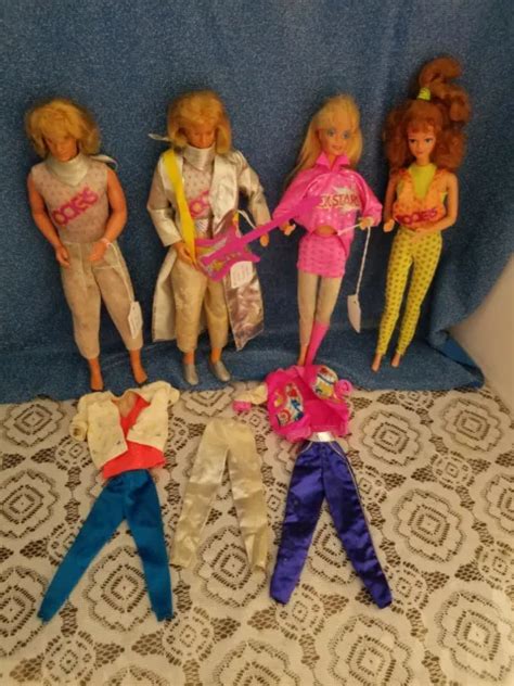 Vintage Barbie And The Rockers Real Dancing Action Kens
