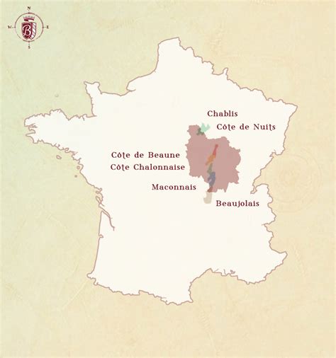 Burgundy Maps Burgundy Wine Company