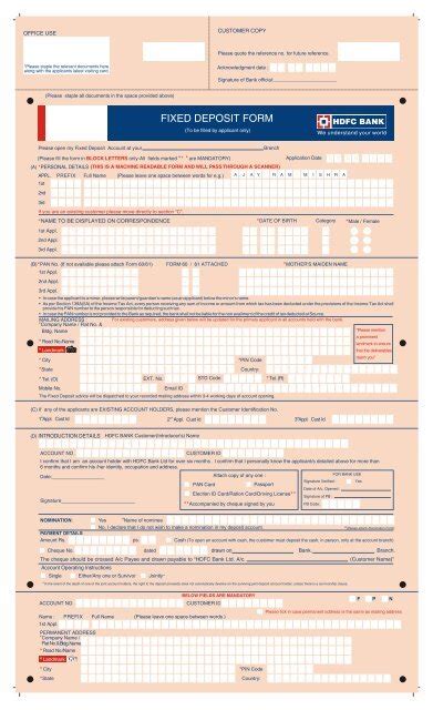 A deposit slip indicates the date, the name of the depositor, the depositor's account number, and the use our easy to use deposit slip template to print and mail your us bank deposit slip today. Hdfc Bank Deposit Slip / howtobank - ViYoutube.com - A ...