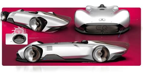 Mercedes Benz Vision EQ Silver Arrow Concept Design Gallery Car Body