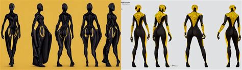 Full Body Character Turnaround Of A Woman In An Orb Stable Diffusion
