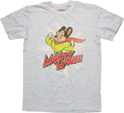 Mighty Mouse Scarf T Shirt Sheer
