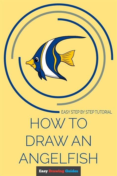 How To Draw An Angelfish Really Easy Drawing Tutorial