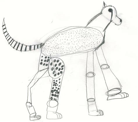 Here presented 50+ easy cheetah drawing images for free to download, print or share. Simple Cheetah Drawing at GetDrawings | Free download