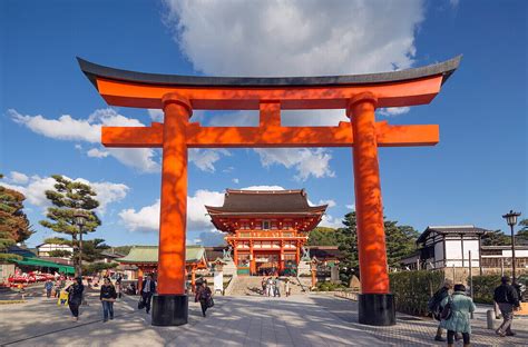 Torii Gate At Fushimi Inari Jinja Bild Kaufen 70524452 Lookphotos