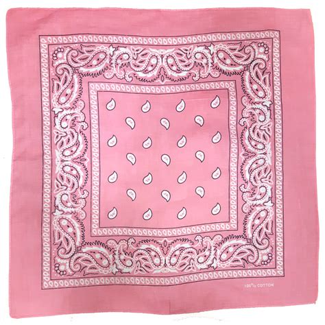 Pink Paisley Bandana Bandana Shop