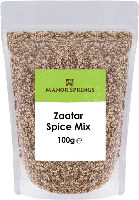 Zaatar Spice Mix 100g By Manor Springs Uk Grocery