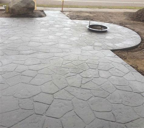 Square concrete step stone creates a beautiful and distinguished patio or pathway with a unique design. Concrete Color Options