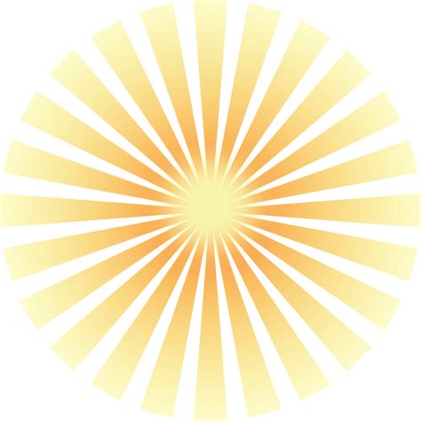 Bright Yellow Sun Clip Art Clipart Best