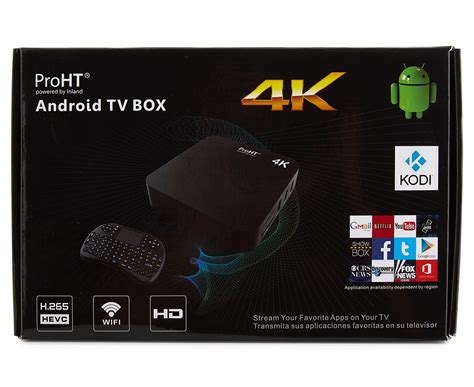 1tb or 2tb model) from the freesat webstore and complete the entry form here before 1pm gmt on 4 jun for your chance to. ProHT 4K Smart Android TV Box - Black | Great daily deals ...
