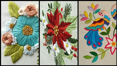 Very Useful And Beautiful Hand Embroidery Designs Image Collection 2020