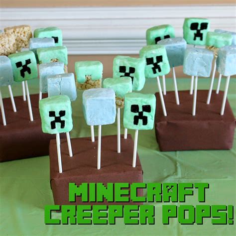 Mare romo, mom of birthday. Doodlecraft: Minecraft Birthday Party Food!