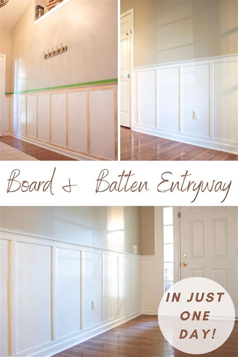 Diy Board And Batten Accent Wall How To Create A Farmhouse Style