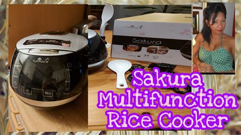 Sakura Advanced Fuzzy Logic Rice Cooker Youtube