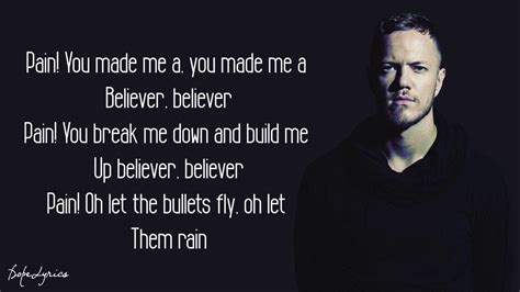 Download Believer Imagine Dragons Lyrics Mp3 And Mp4
