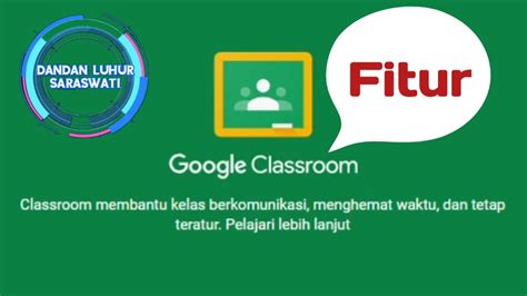 Pengenalan Fitur Fitur Dalam Google Classroom TUTORIAL Google