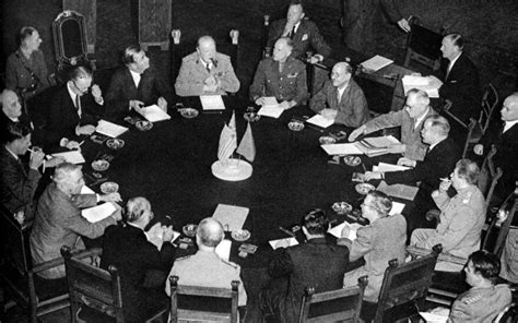 The big three allies met from july 17 to august 2, 1945 to negotiate terms for the end of world war ii. Opinion: Potsdam Conference and Russia's crooked-mirror ...