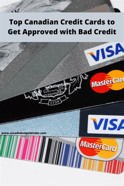 The biggest consequence of bad credit is that if you need to apply for anything that requires a credit check, you're much more likely to get declined. Top Canadian Credit Cards to Get Approved with Bad Credit - Canadian Budget Binder