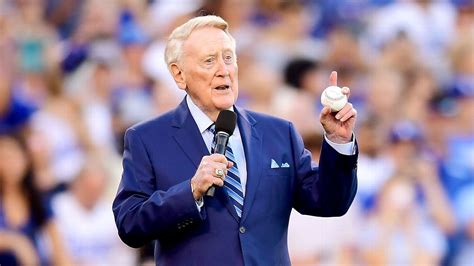 Los Angeles Dodgers Honoring Vin Scully With Commemorative Patch On