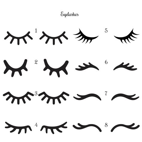 You can hold your kids' attention for hours with different. Eyelash Decor | 16 Colors | Molde de olhos, Olho de ...