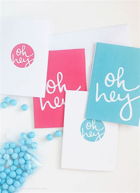 Looking for cute greeting cards? here are 20 you can print at home for free!